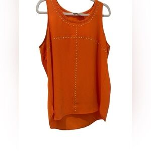 Michael Kors sleevelsss top size Large